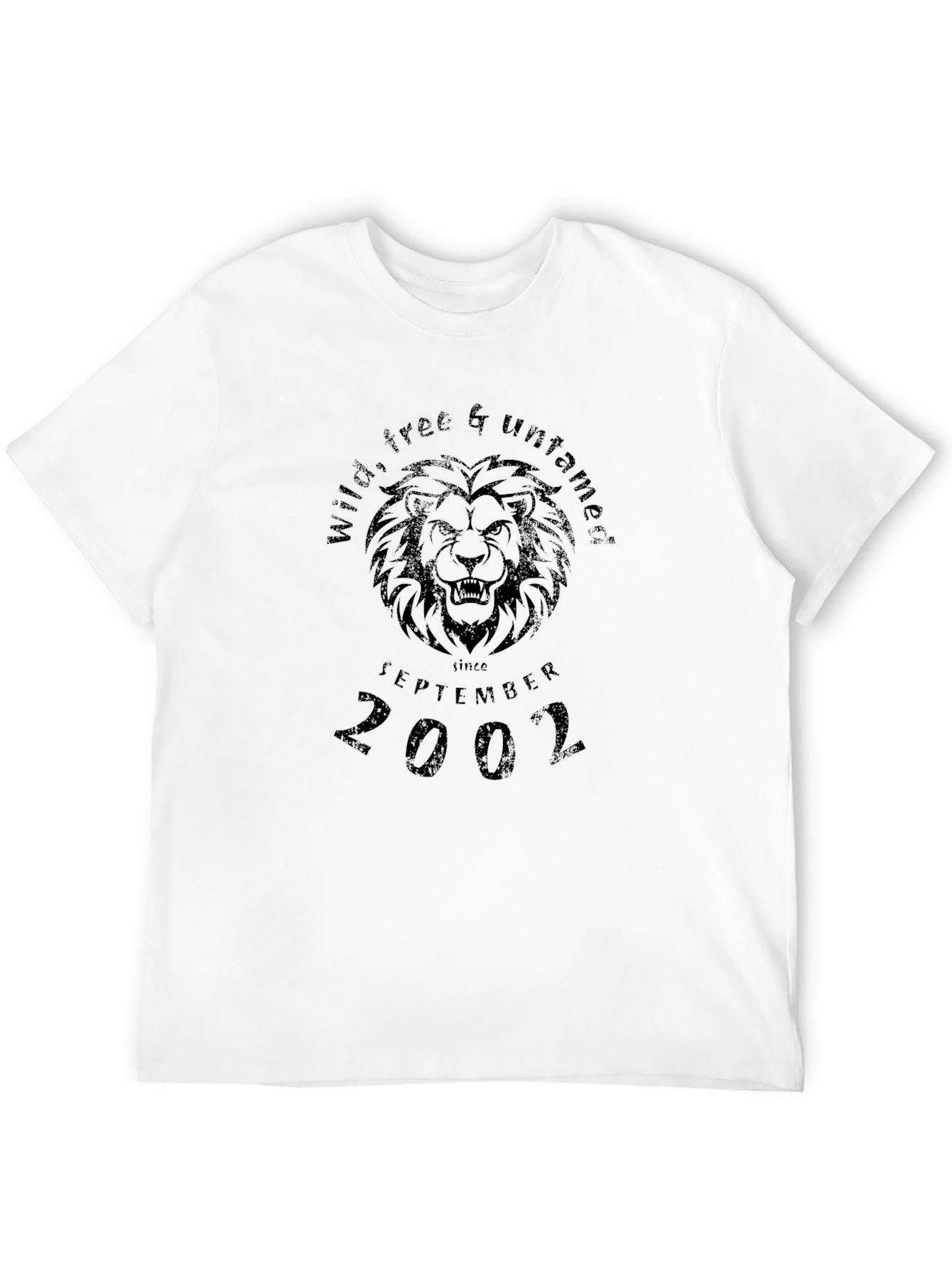 Wild Free & Untamed Lion Graphic Tee