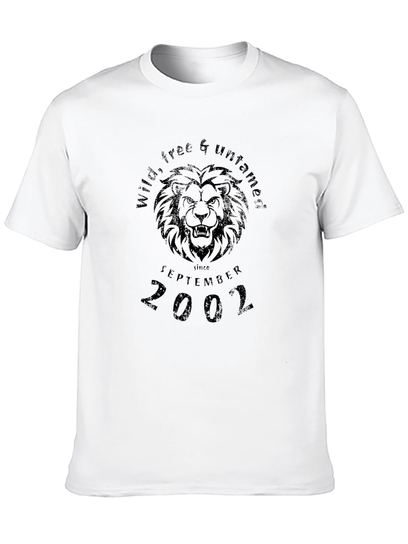 Wild Free & Untamed Lion Graphic Tee