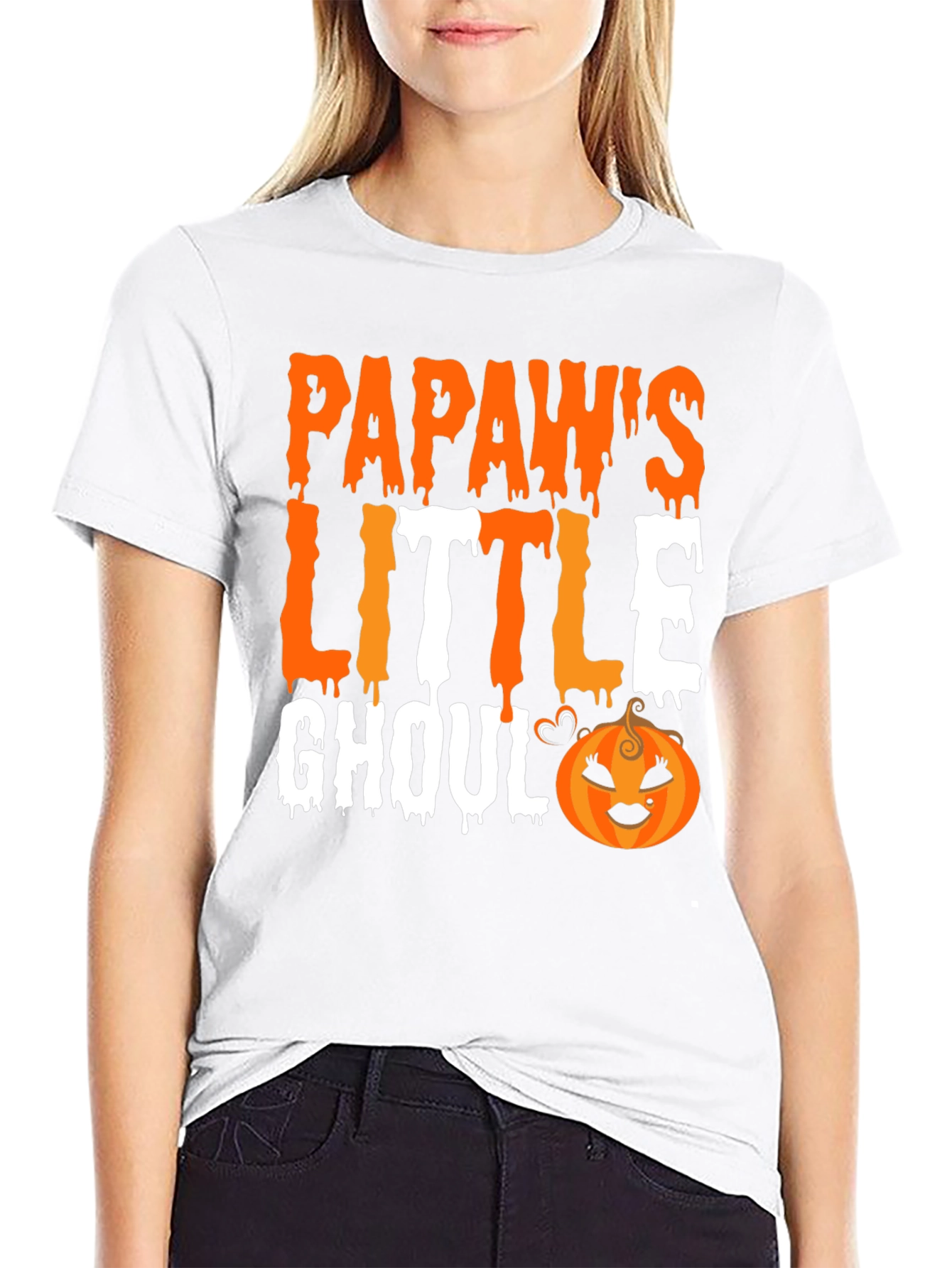 Papaws Little Ghoul Halloween T-Shirt