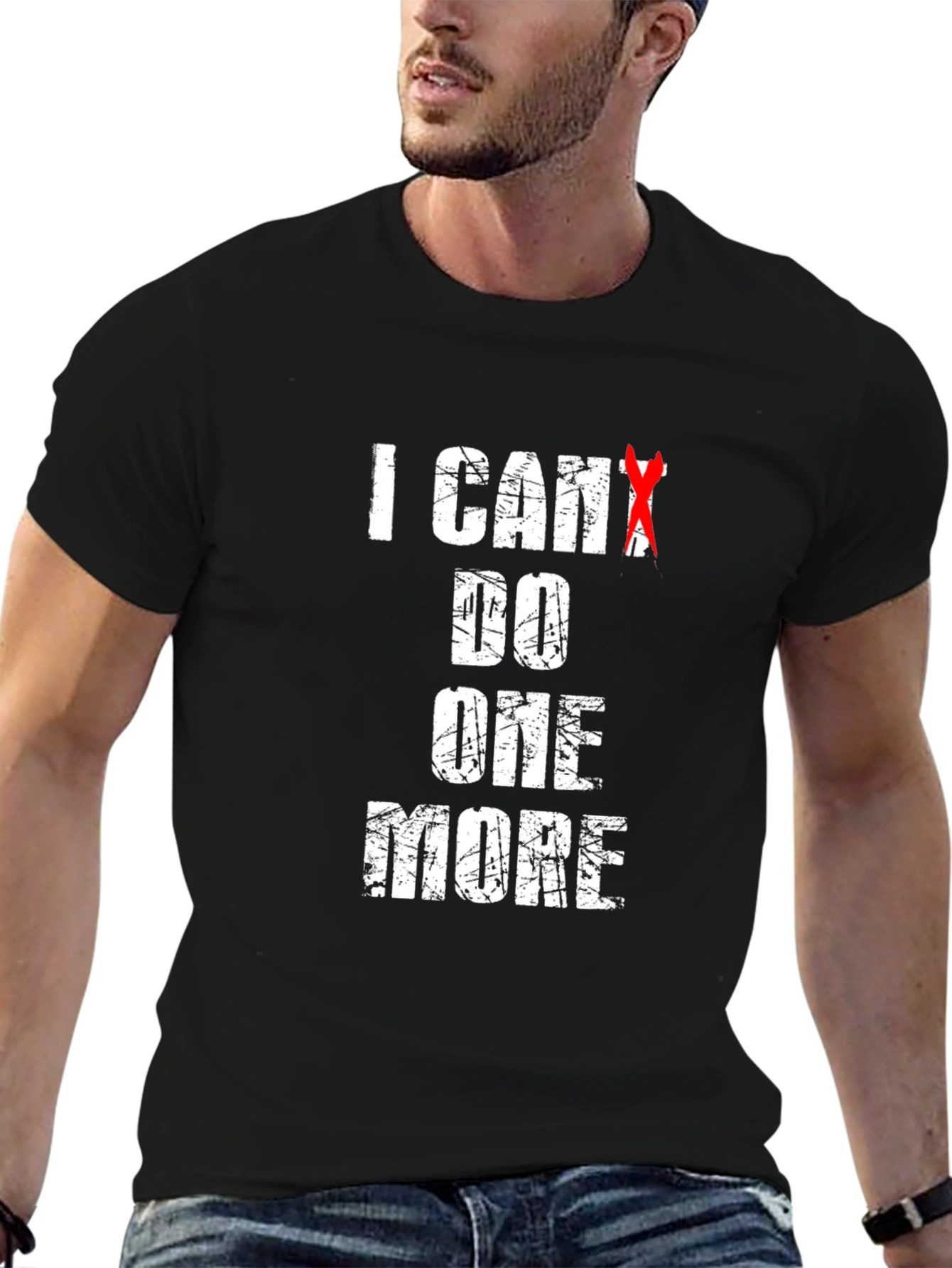 Motivational Graphic Tee: I Can Do One More