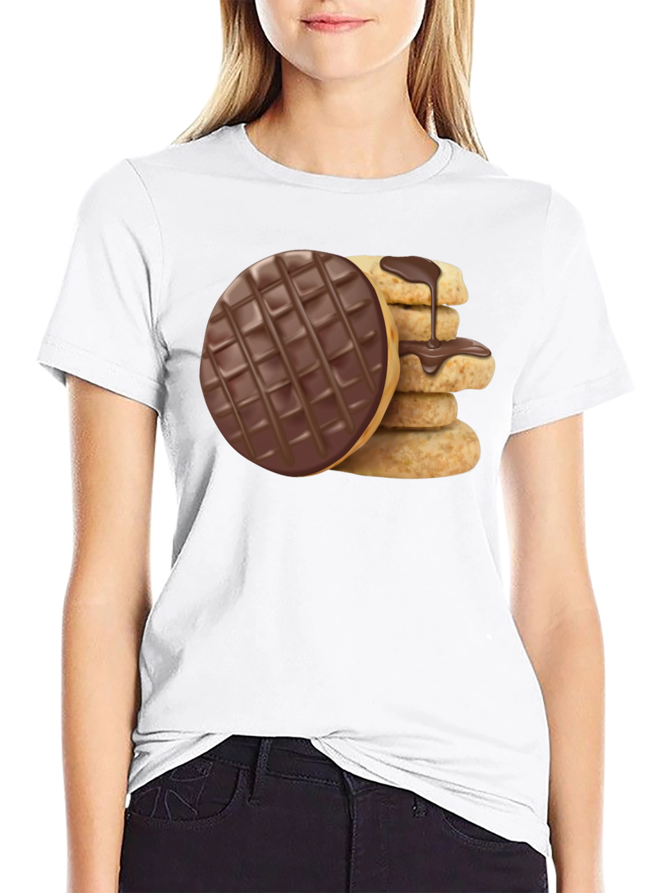 Chocolate Cookie Stack T-Shirt