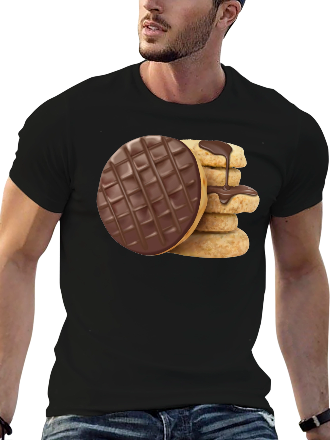 Chocolate Cookie Stack T-Shirt