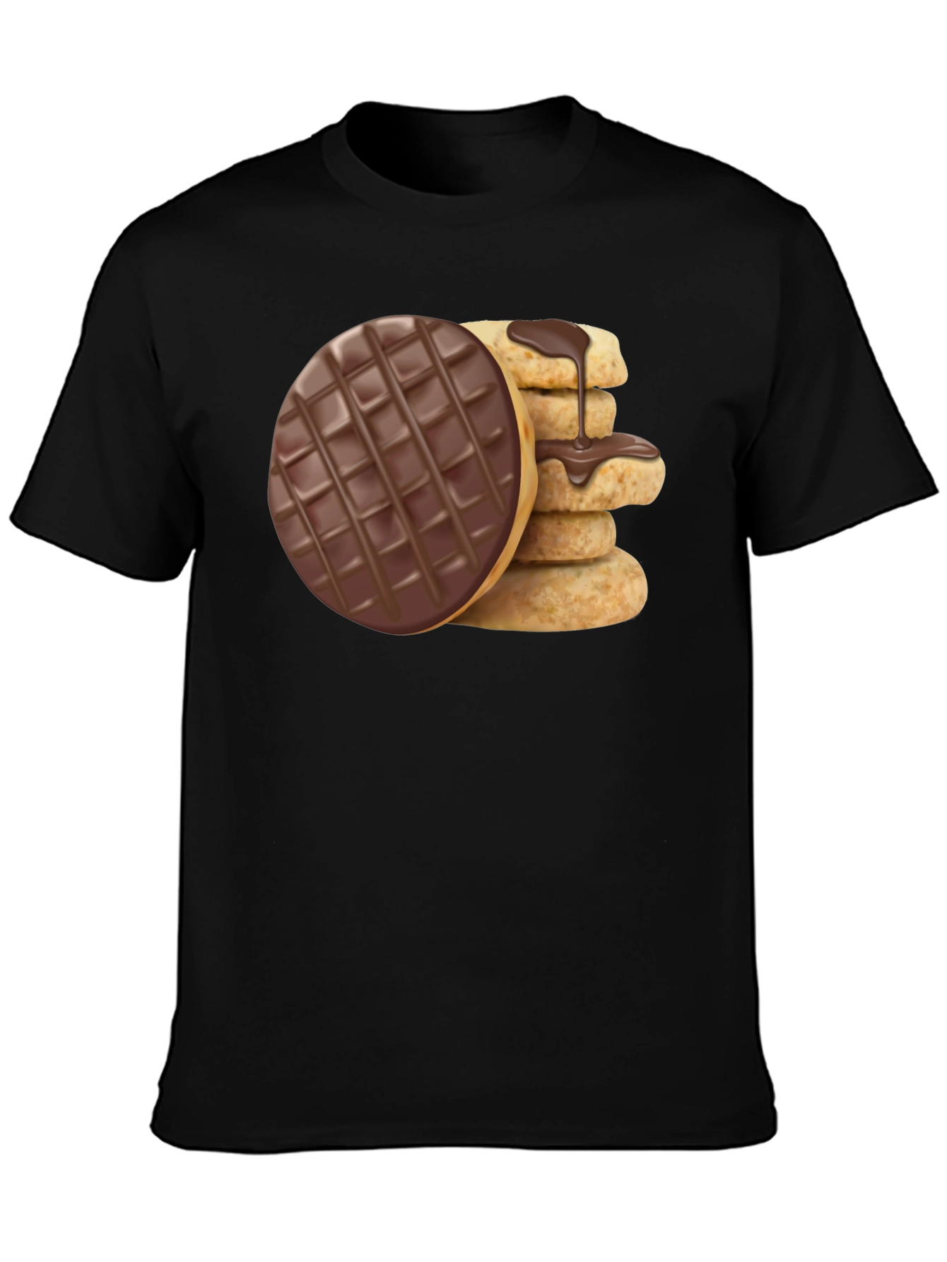 Chocolate Cookie Stack T-Shirt