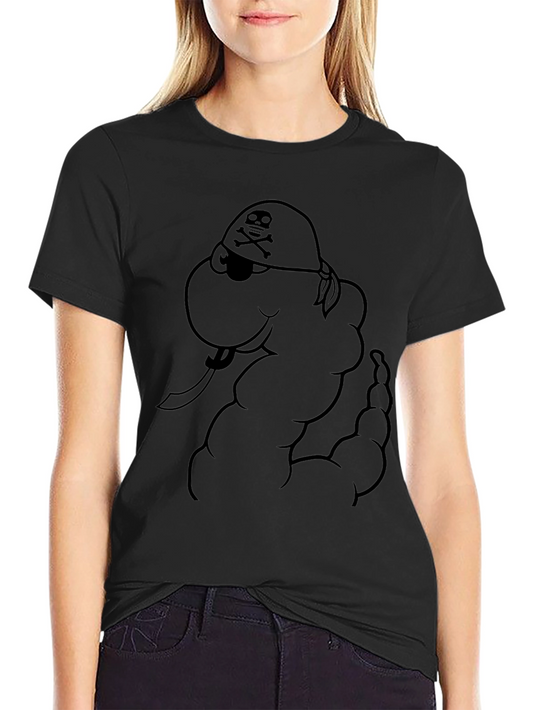 Pirate Cloud Graphic Tee - Mens Black T-Shirt