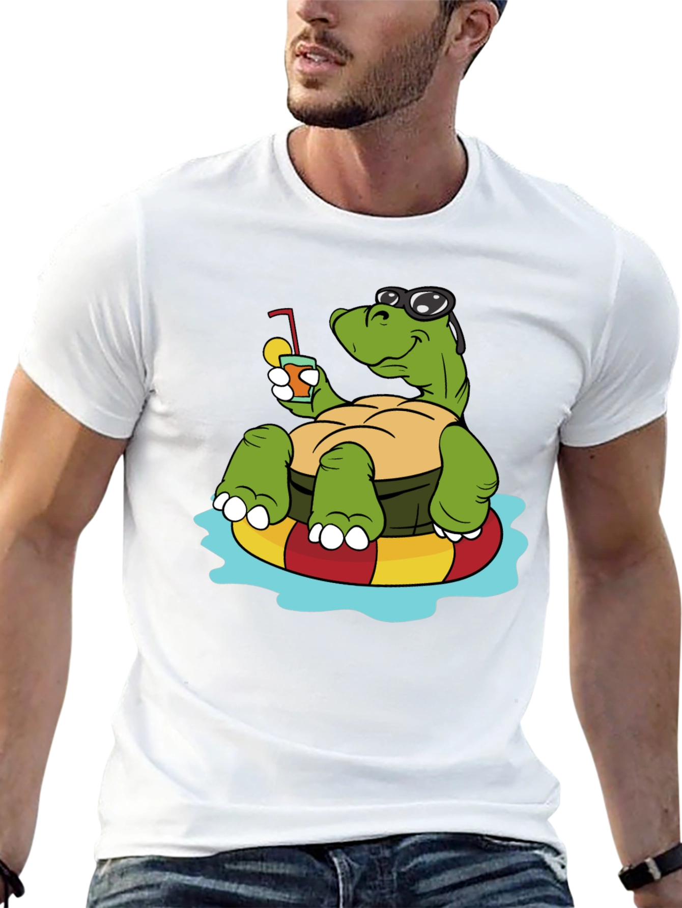 Relaxing Turtle Graphic Tee
