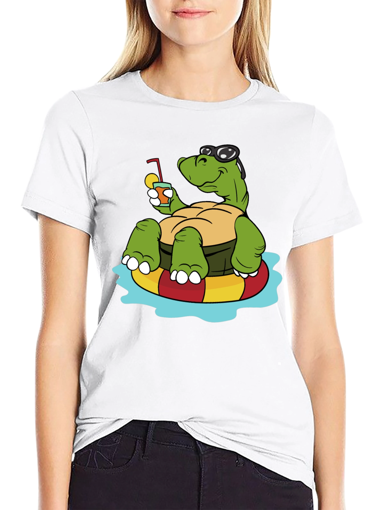 Relaxing Turtle Graphic Tee