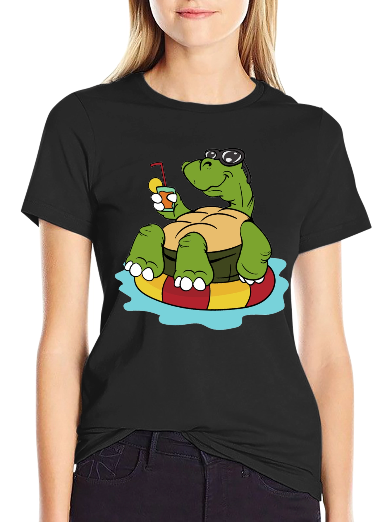 Relaxing Turtle Graphic Tee