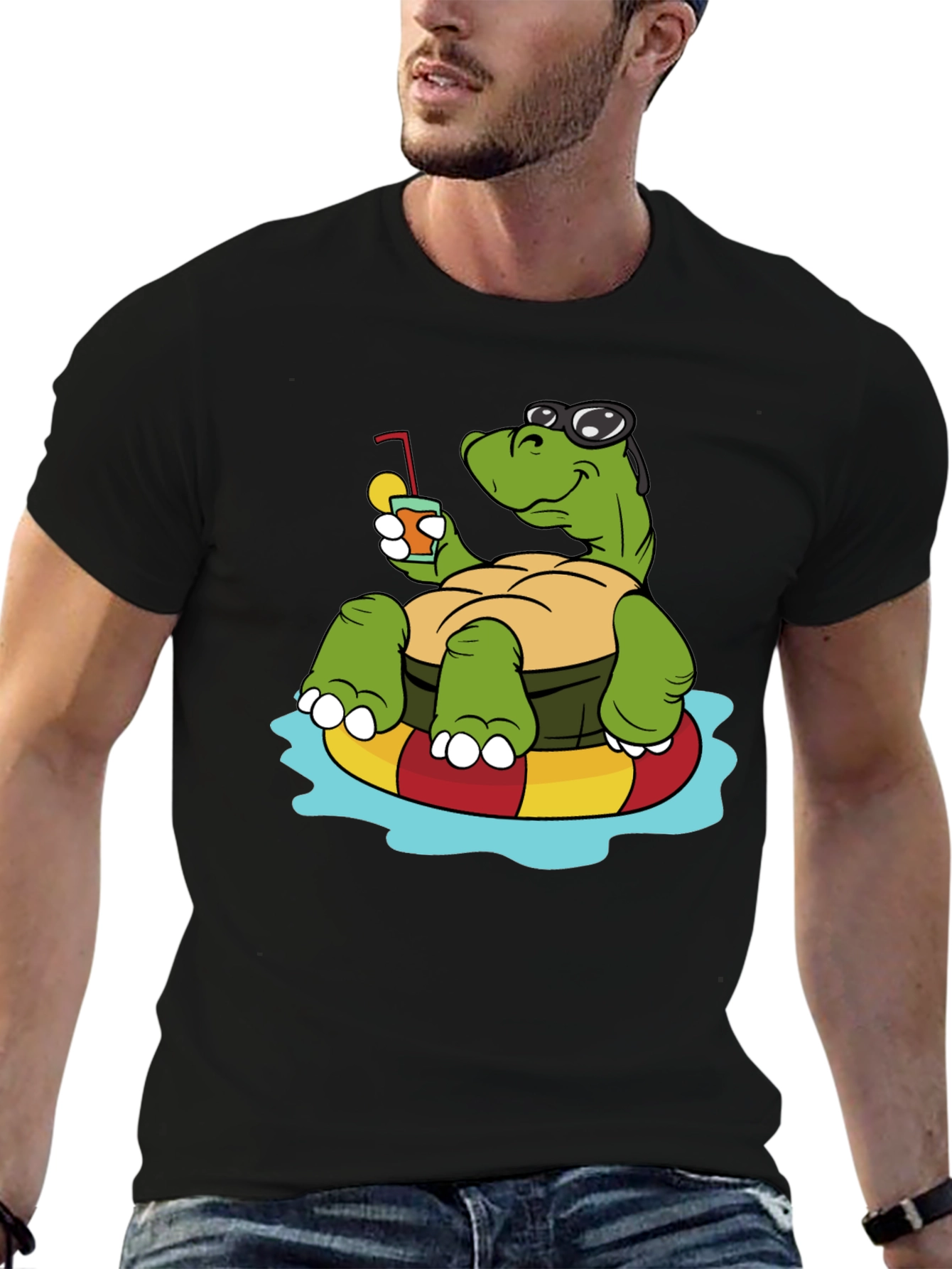Relaxing Turtle Graphic Tee