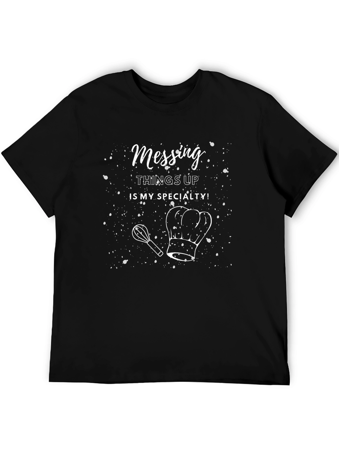 Chefs Humor Black T-Shirt