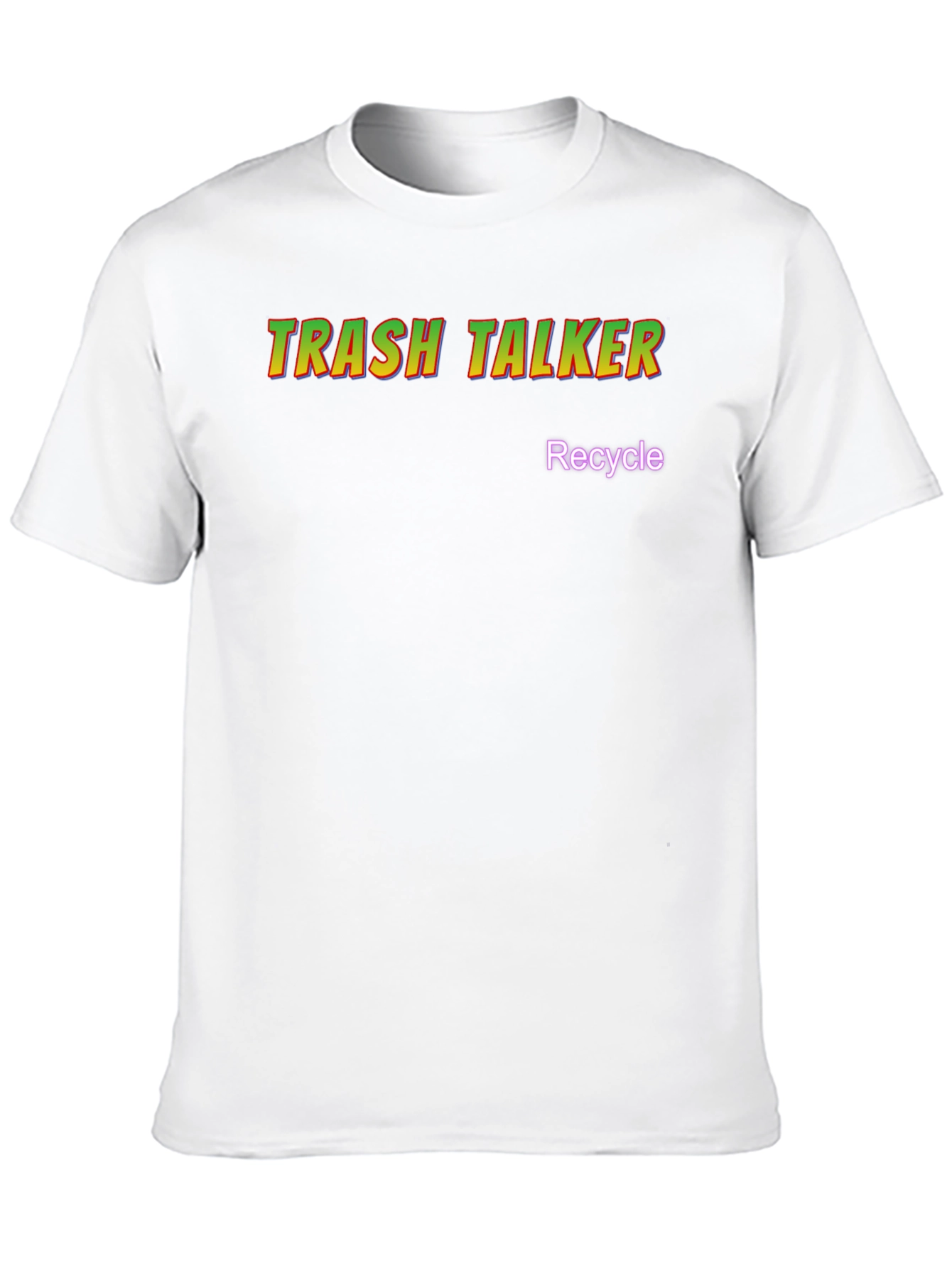 Trash Talker Recycle Graphic Tee