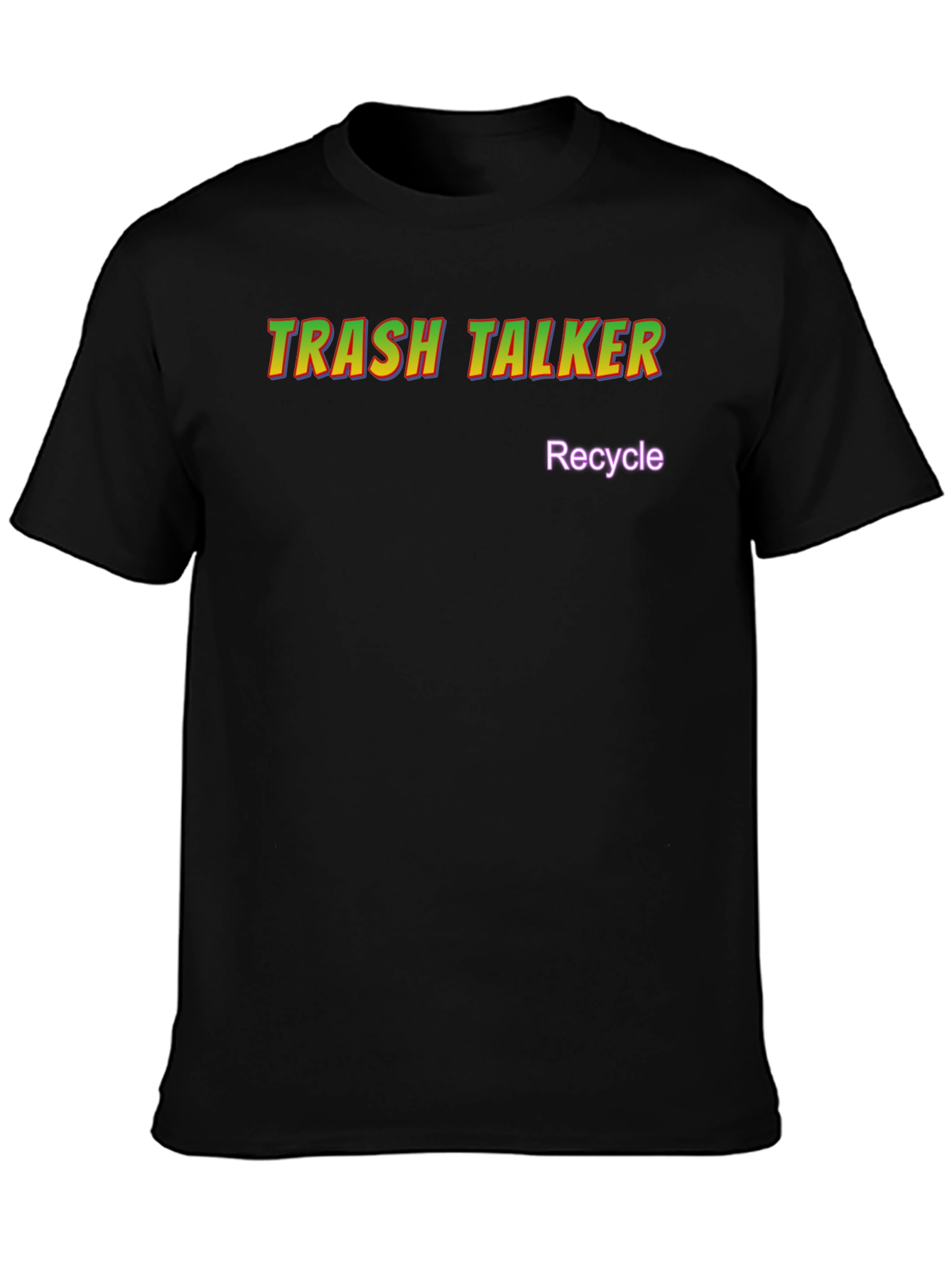 Trash Talker Recycle Graphic Tee