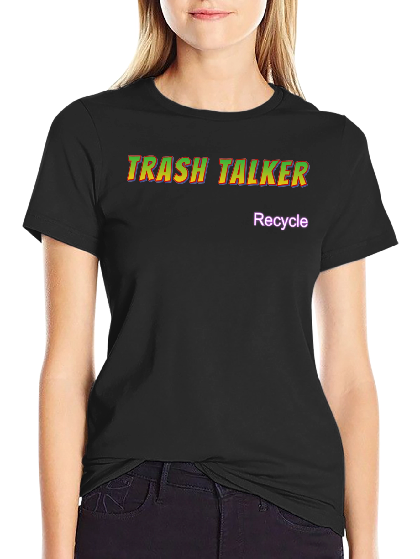 Trash Talker Recycle Graphic Tee