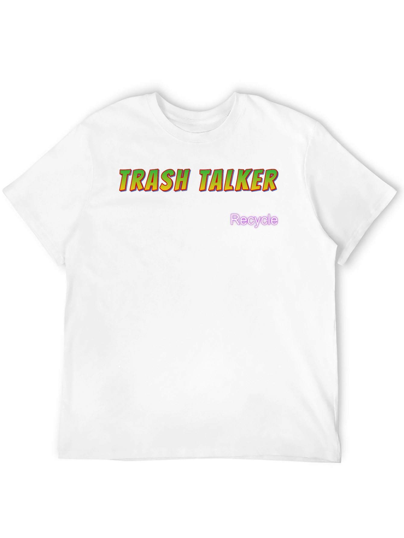 Trash Talker Recycle Graphic Tee