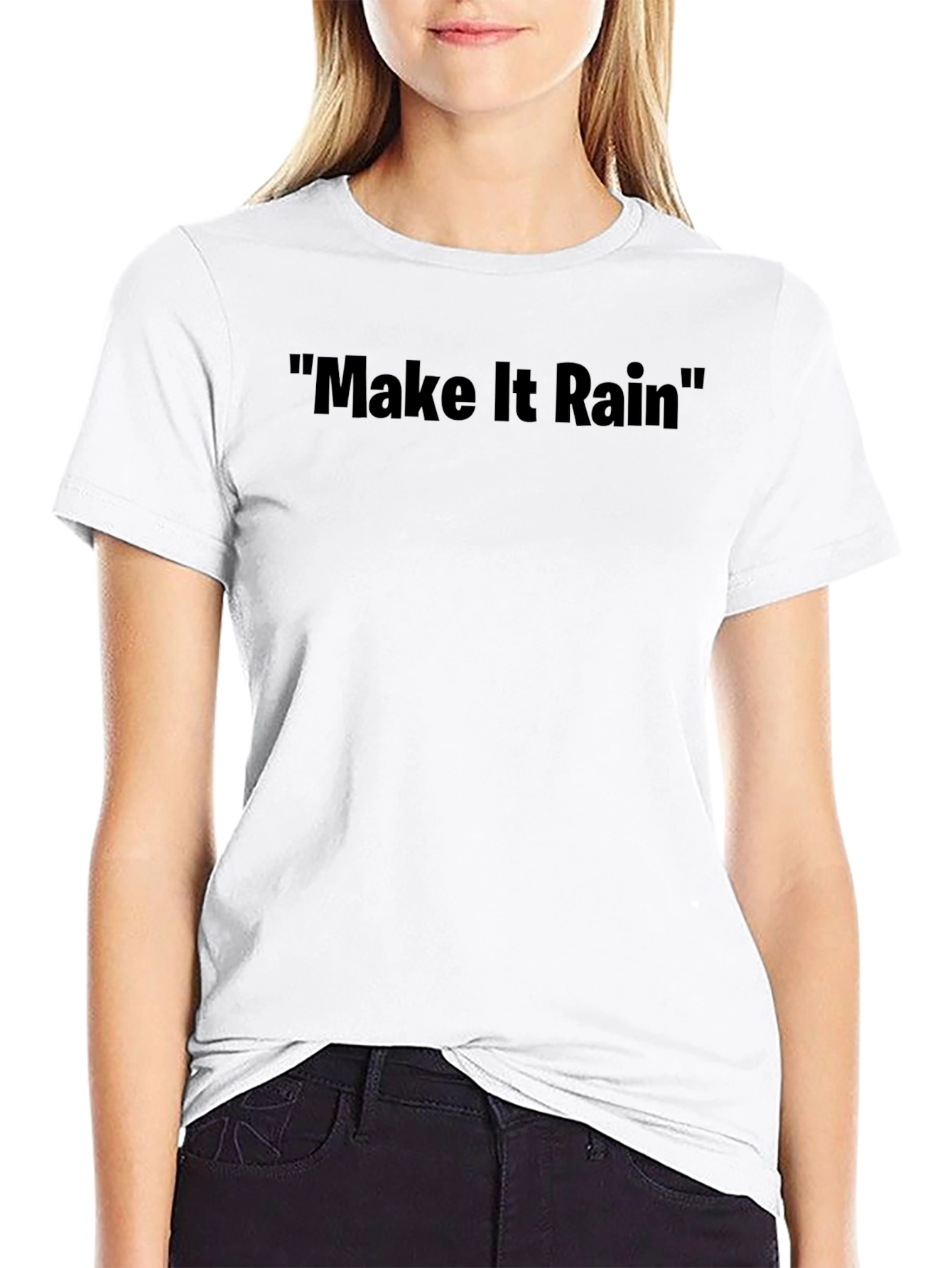 Make It Rain Black T-Shirt - Casual Menswear