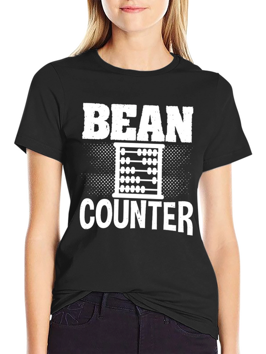 Bean Counter Graphic Tee Funny Accountant T-Shirt