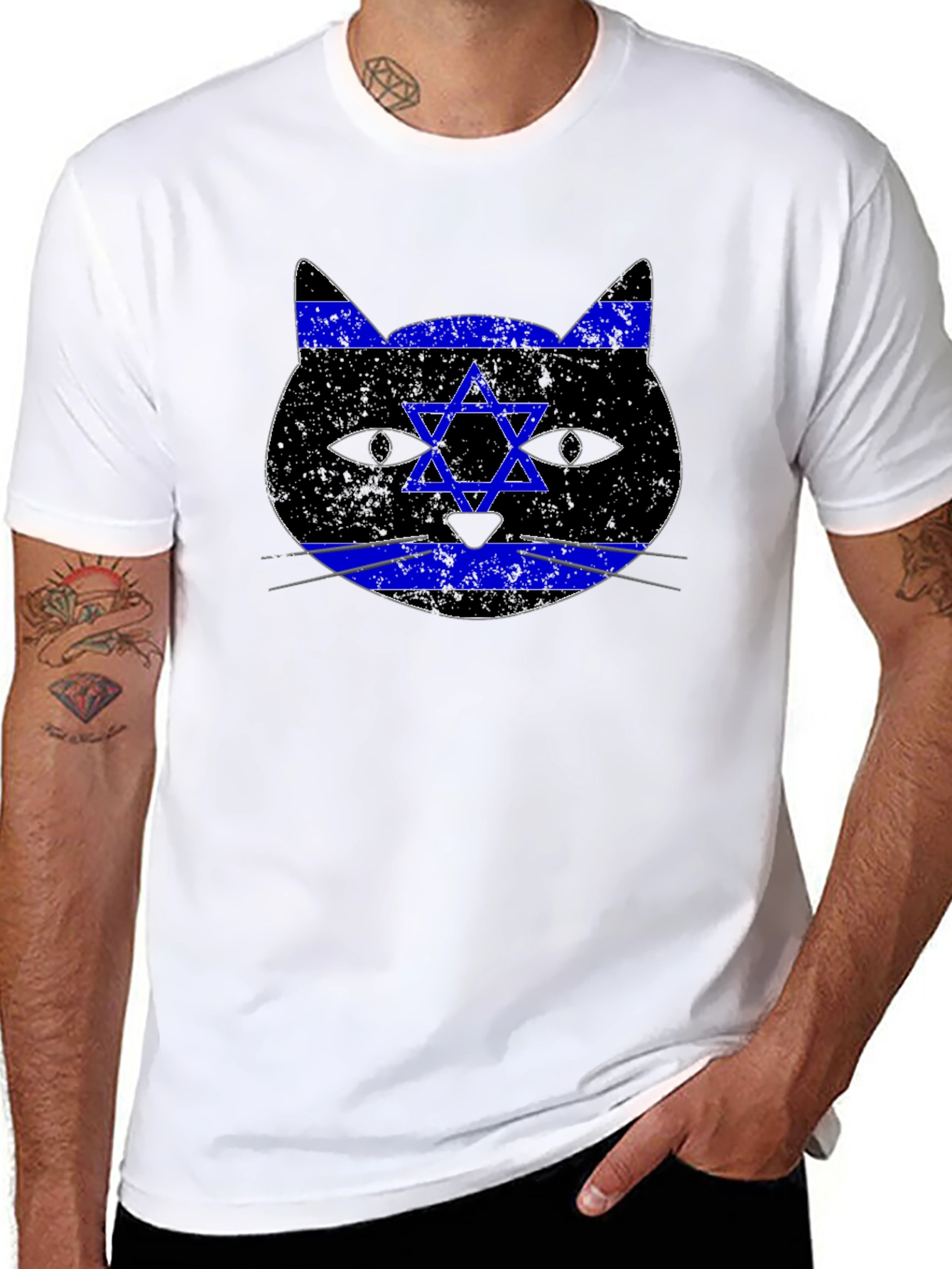 Cat of David Graphic T-Shirt