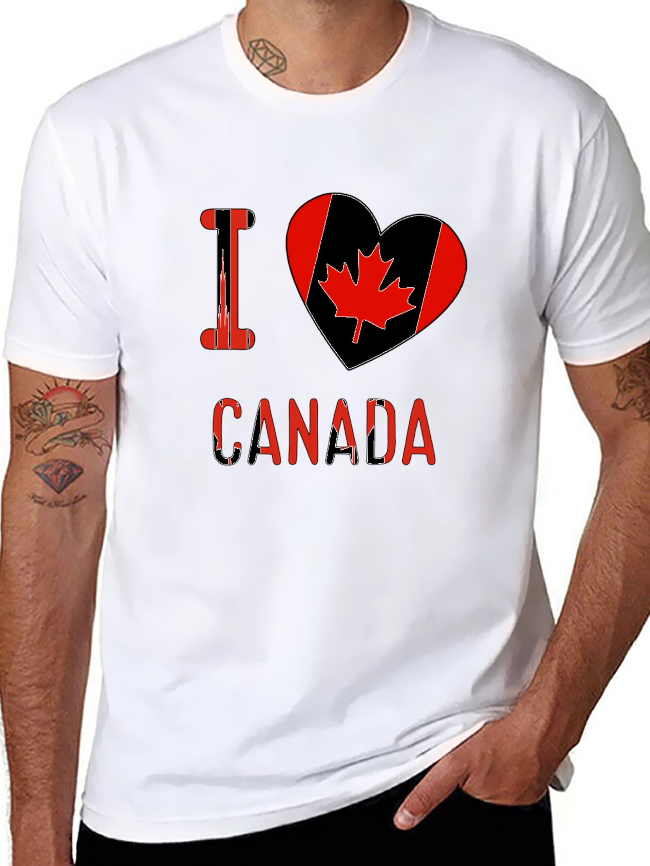 I Love Canada Graphic T-Shirt
