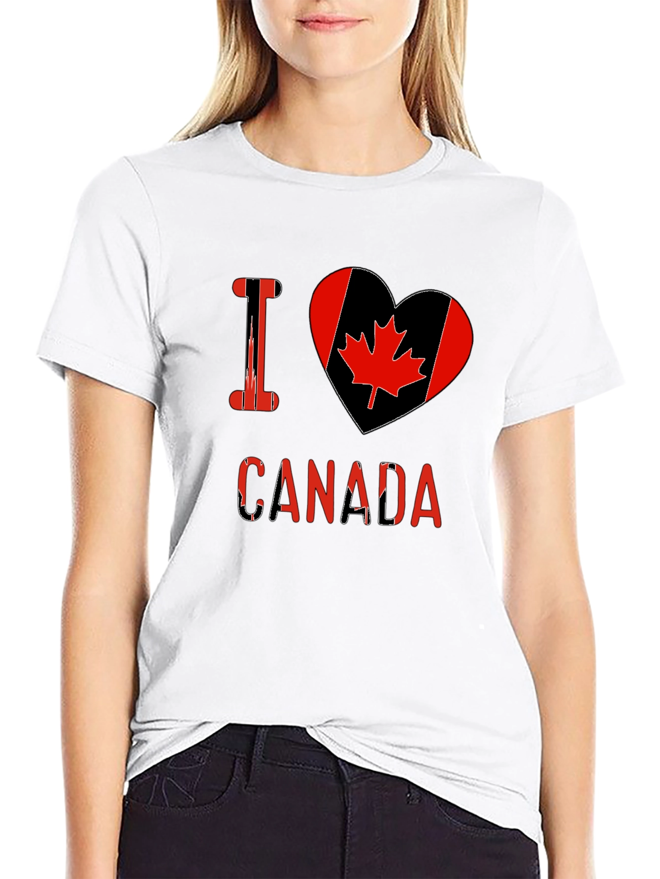 I Love Canada Graphic T-Shirt