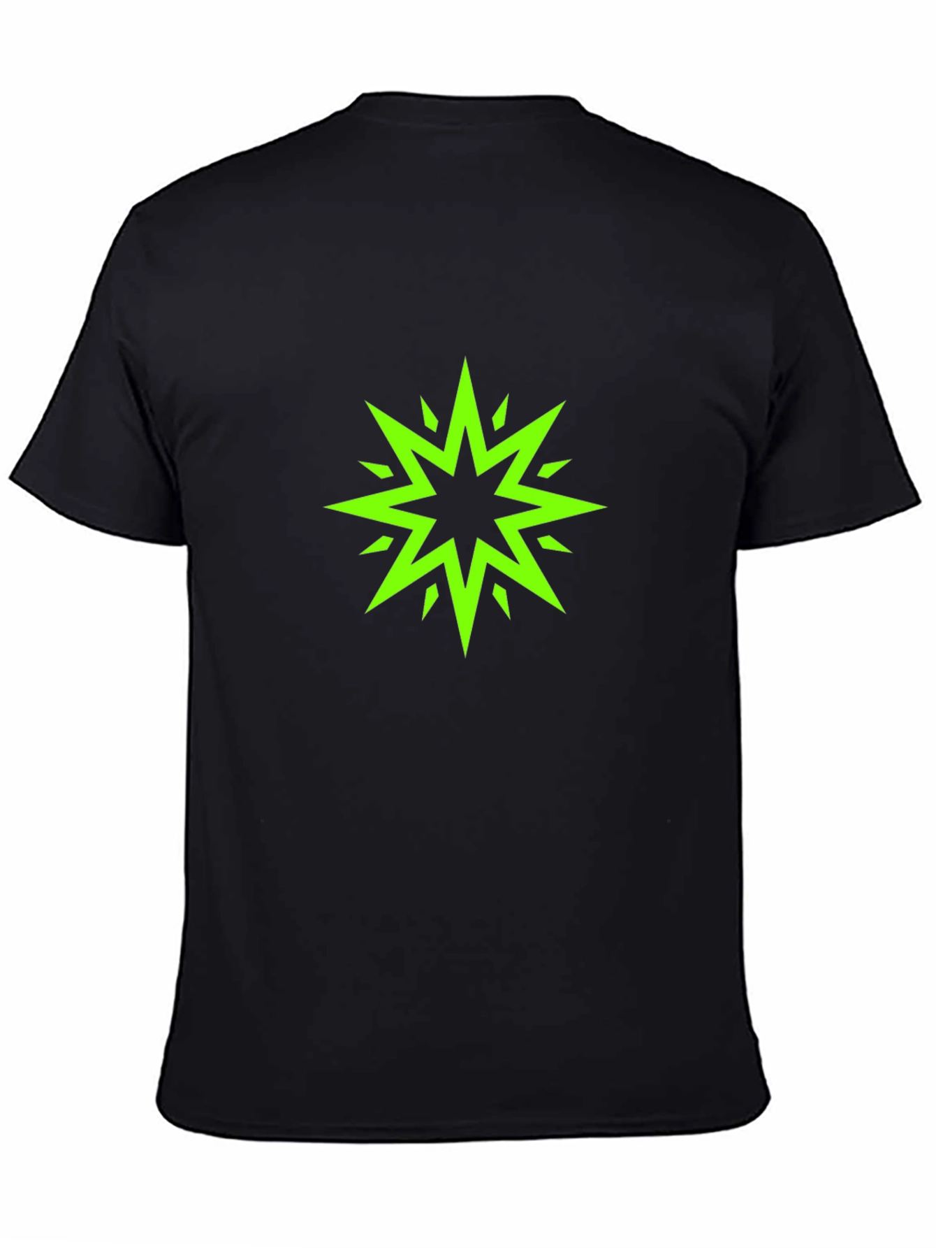 Starburst Graphic Black T-Shirt