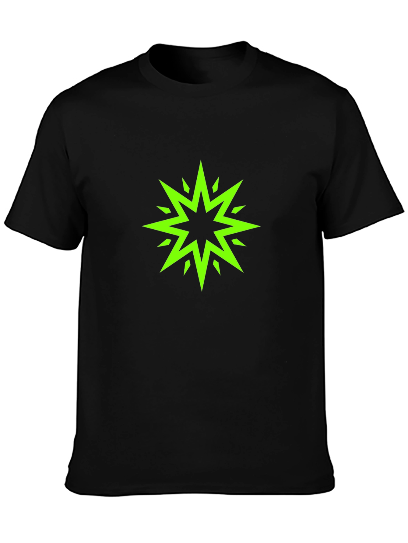 Starburst Graphic Black T-Shirt