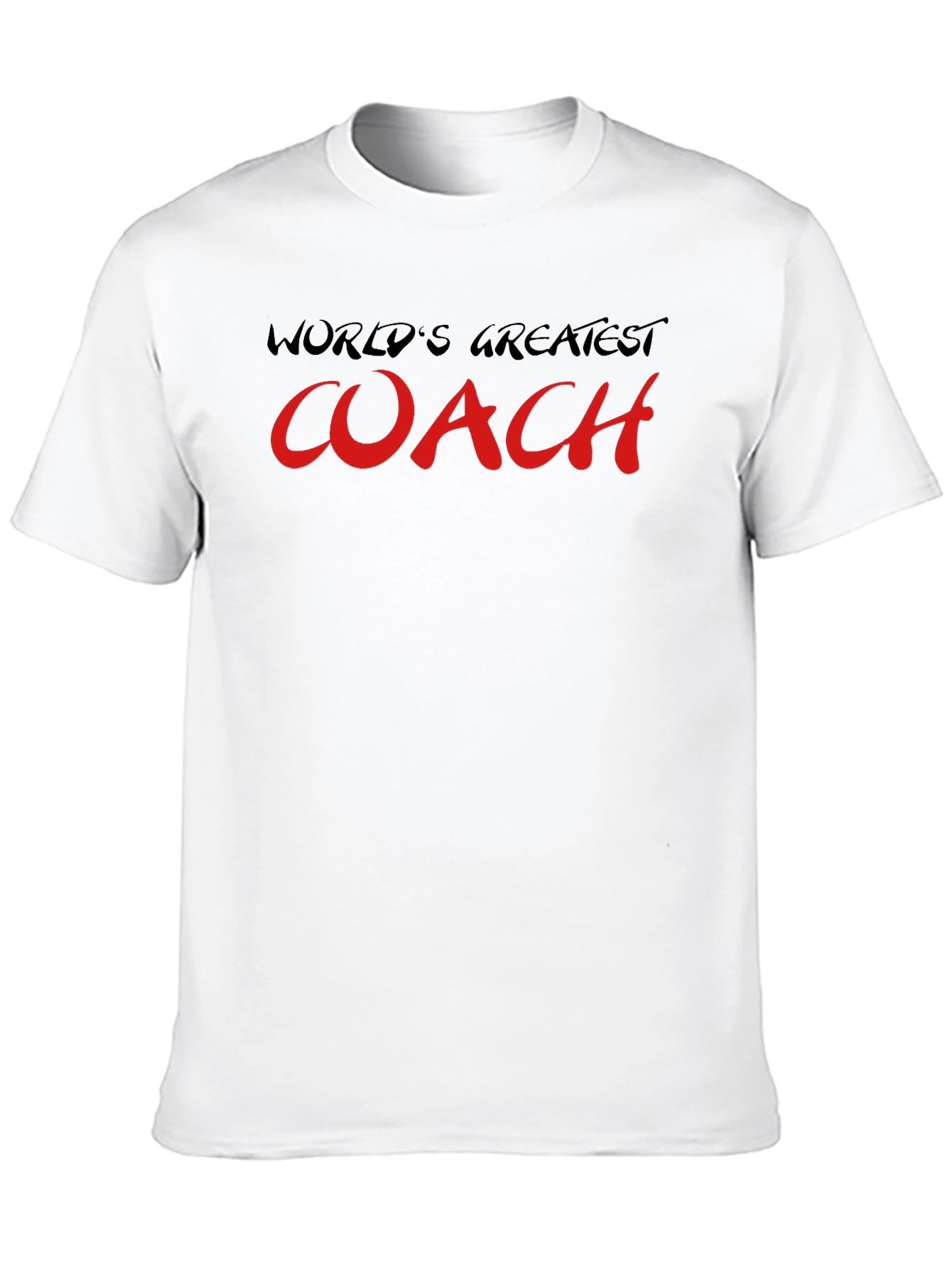 Worlds Greatest Coach T-Shirt - Black
