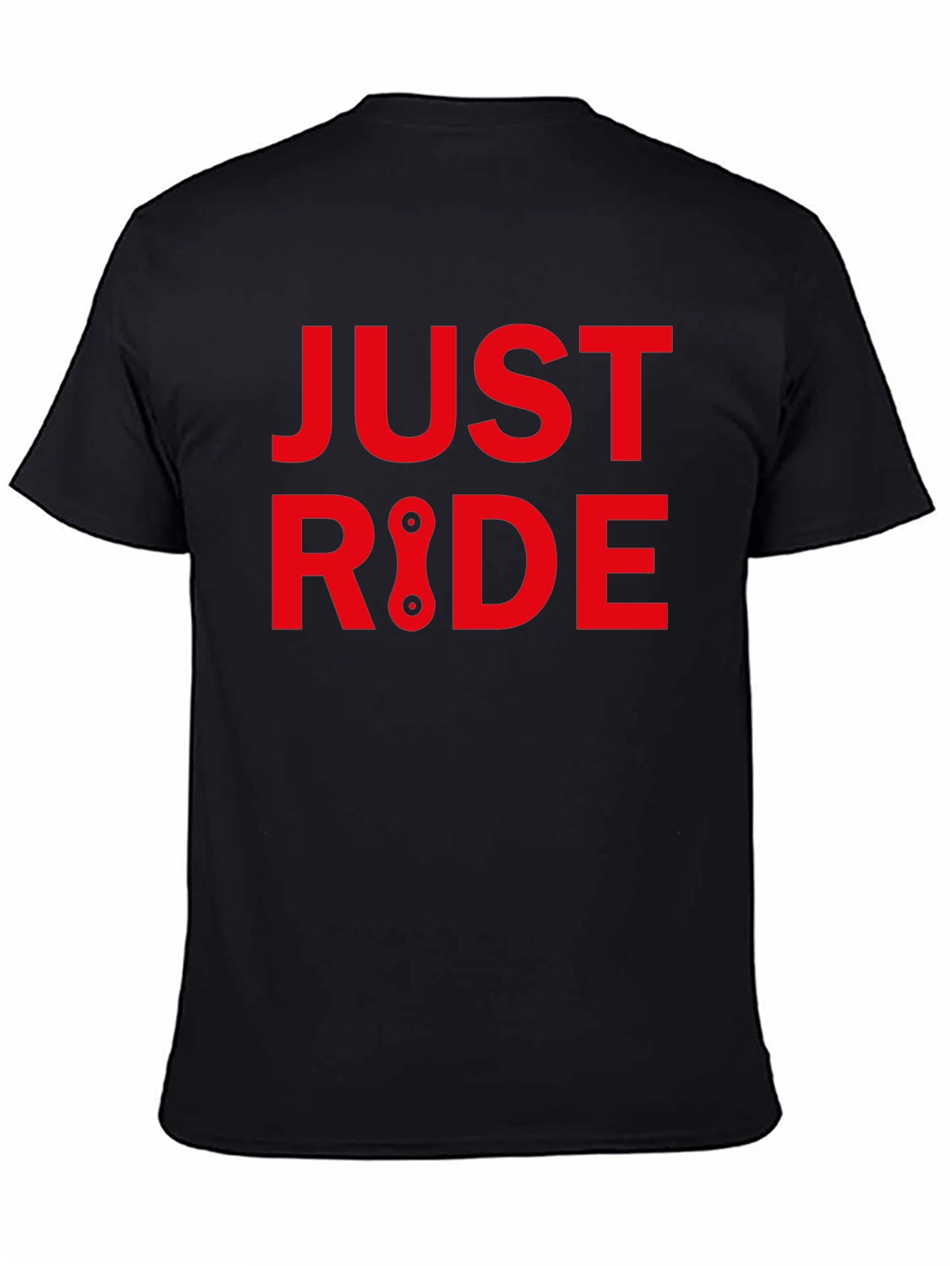 Just Ride Graphic Tee - Biker Style