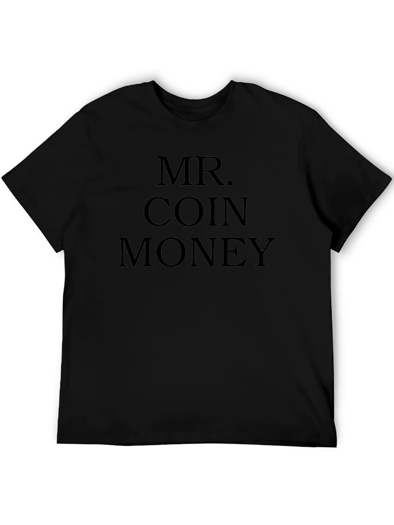 Mr. Coin Money Graphic T-Shirt