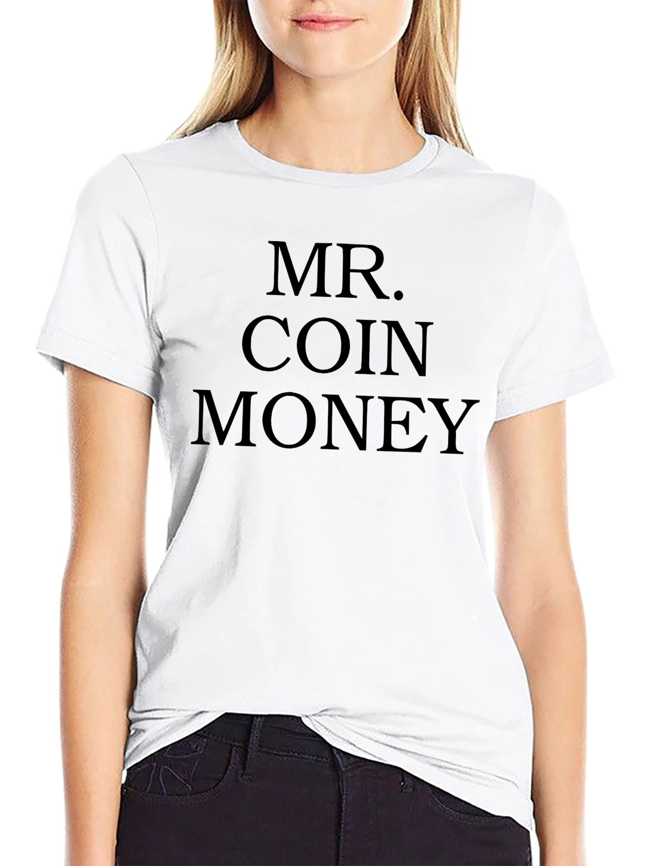 Mr. Coin Money Graphic T-Shirt