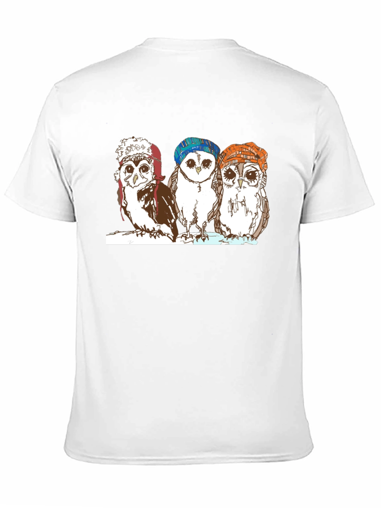 Cute Owl Graphic T-Shirt - Unisex