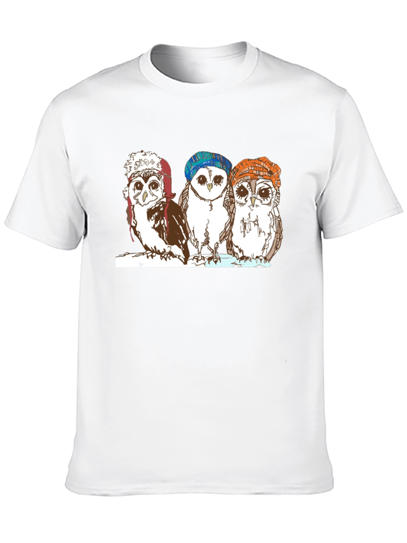 Cute Owl Graphic T-Shirt - Unisex