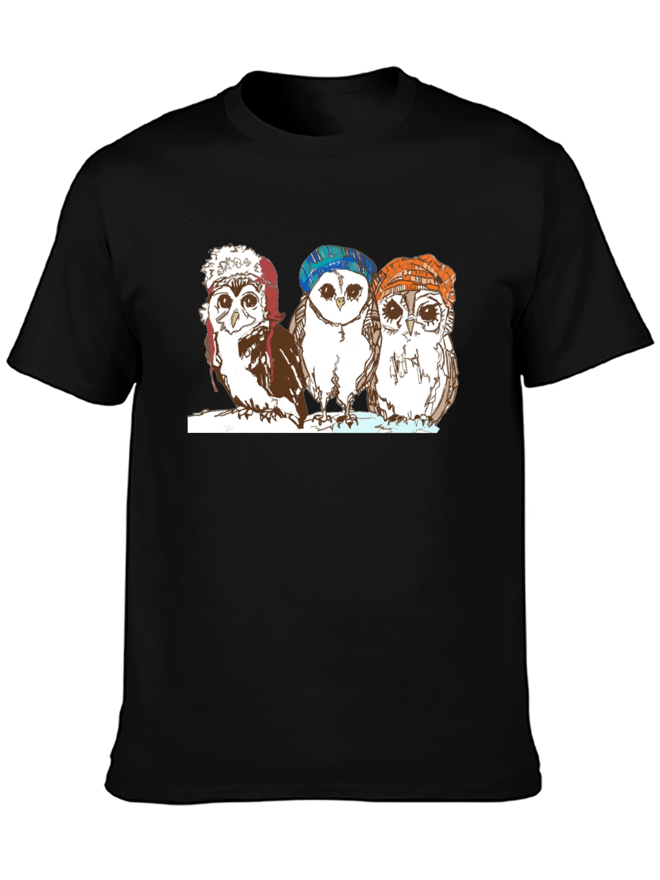 Cute Owl Graphic T-Shirt - Unisex