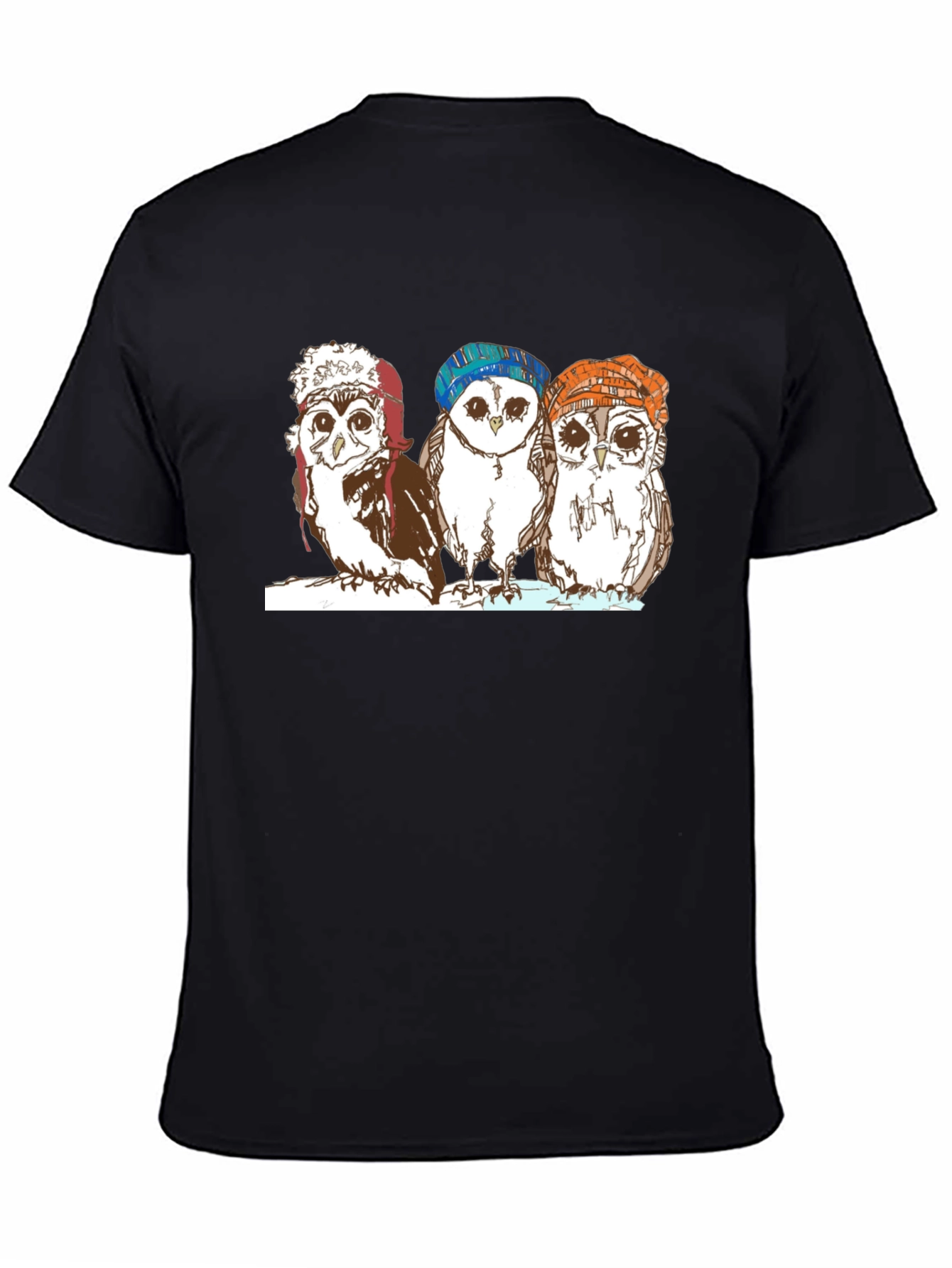 Cute Owl Graphic T-Shirt - Unisex