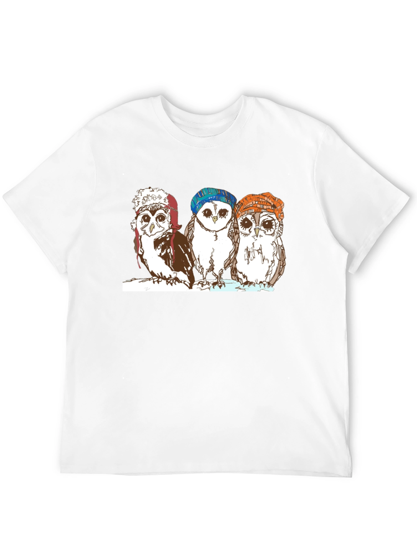 Cute Owl Graphic T-Shirt - Unisex