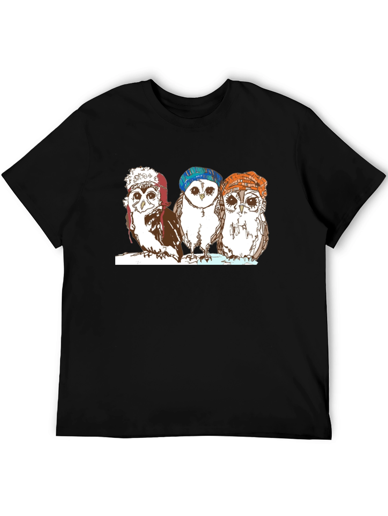 Cute Owl Graphic T-Shirt - Unisex