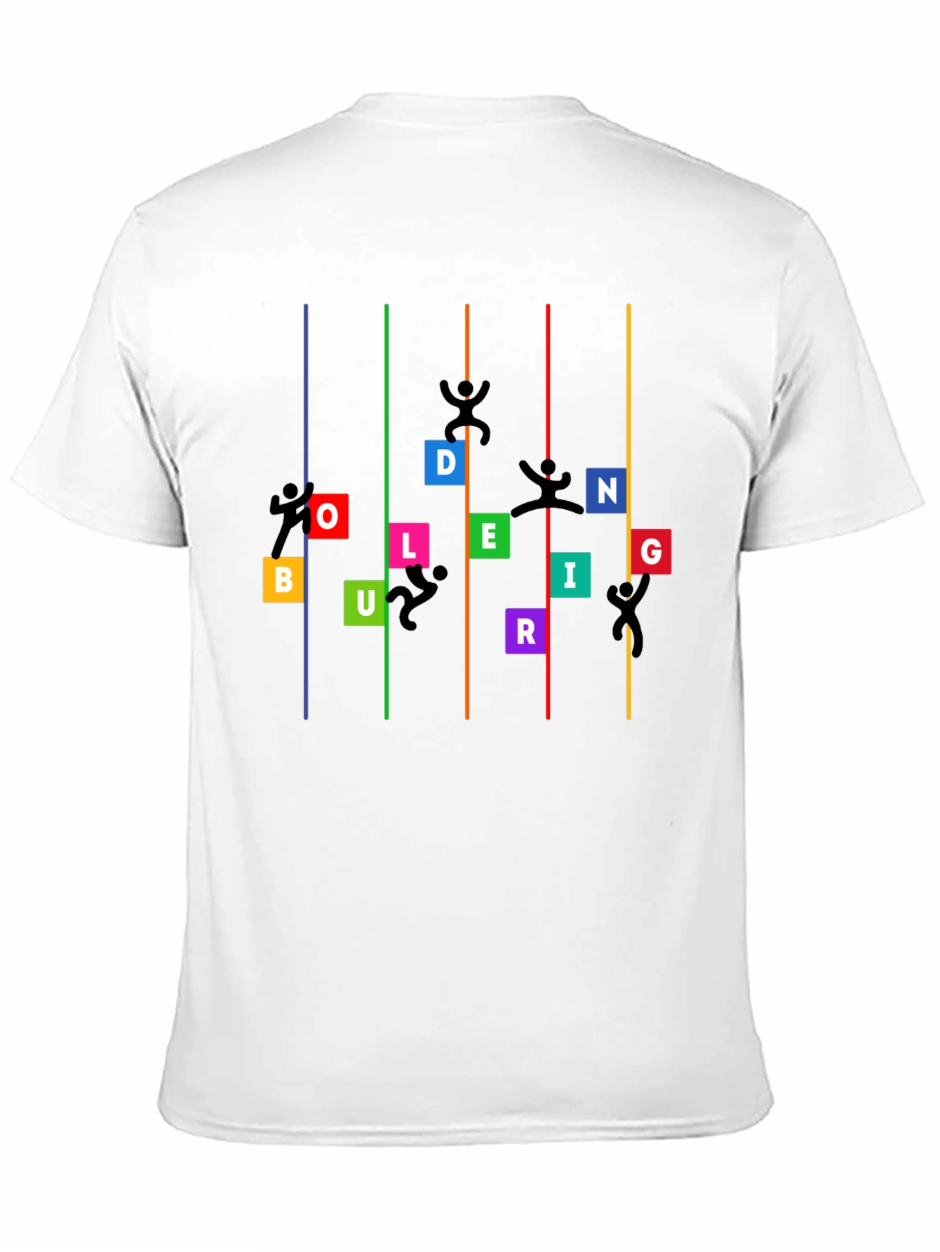 Bouldering Climber Graphic T-Shirt
