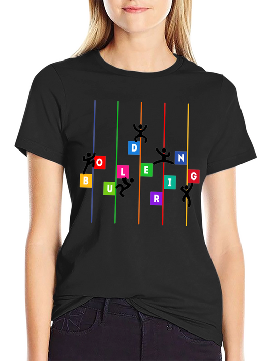 Bouldering Climber Graphic T-Shirt