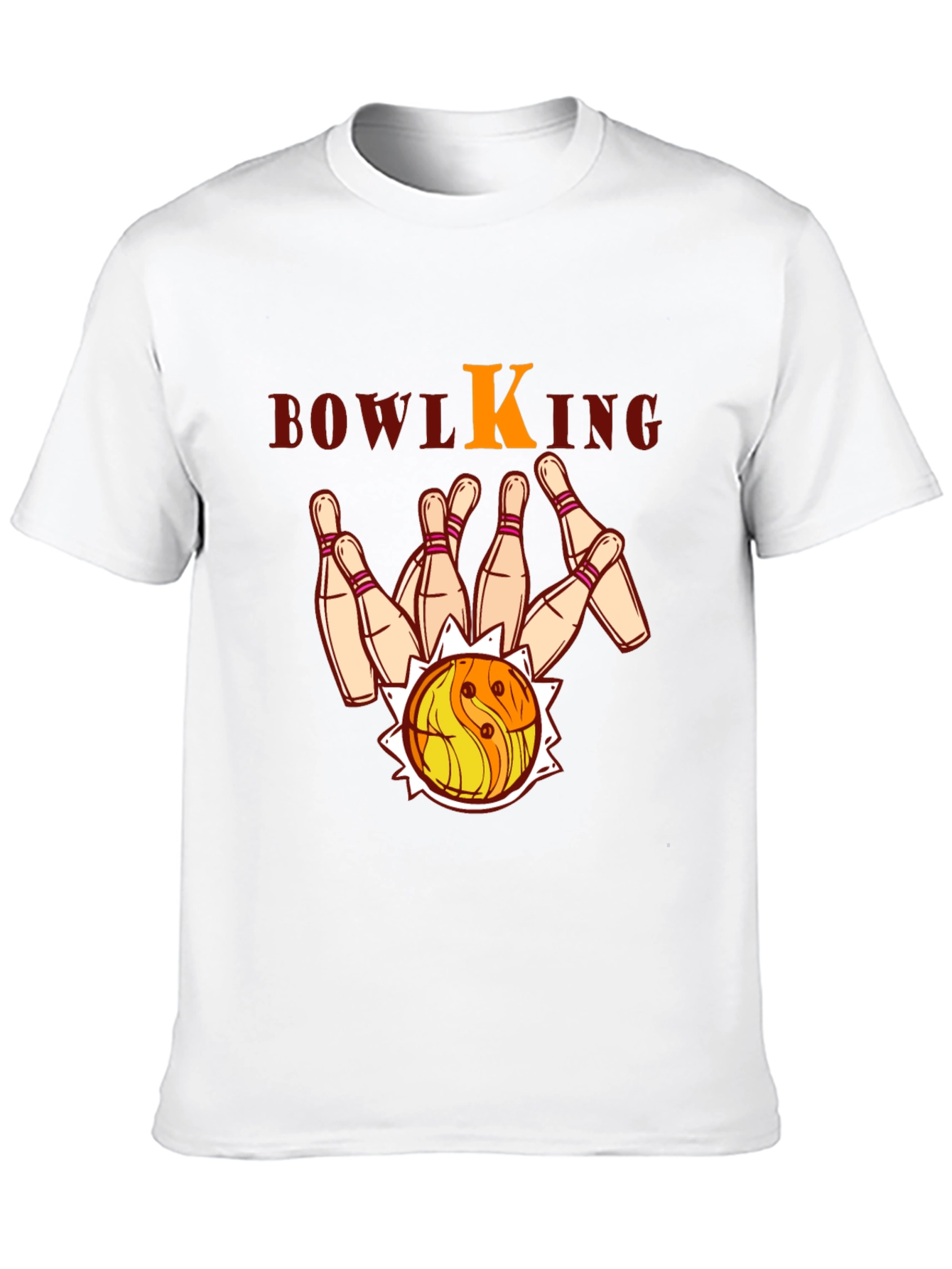 Bowling King Graphic T-Shirt