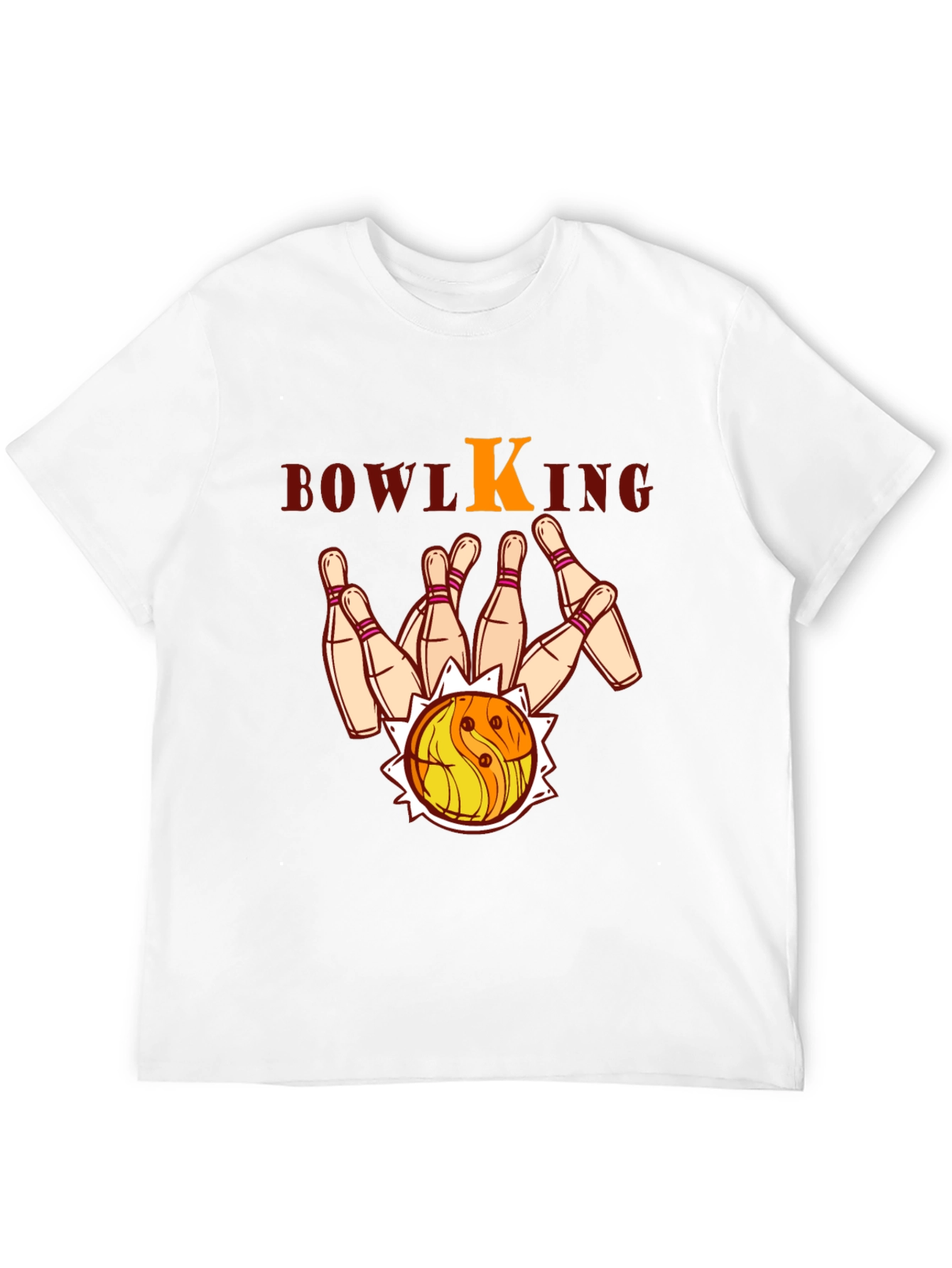 Bowling King Graphic T-Shirt