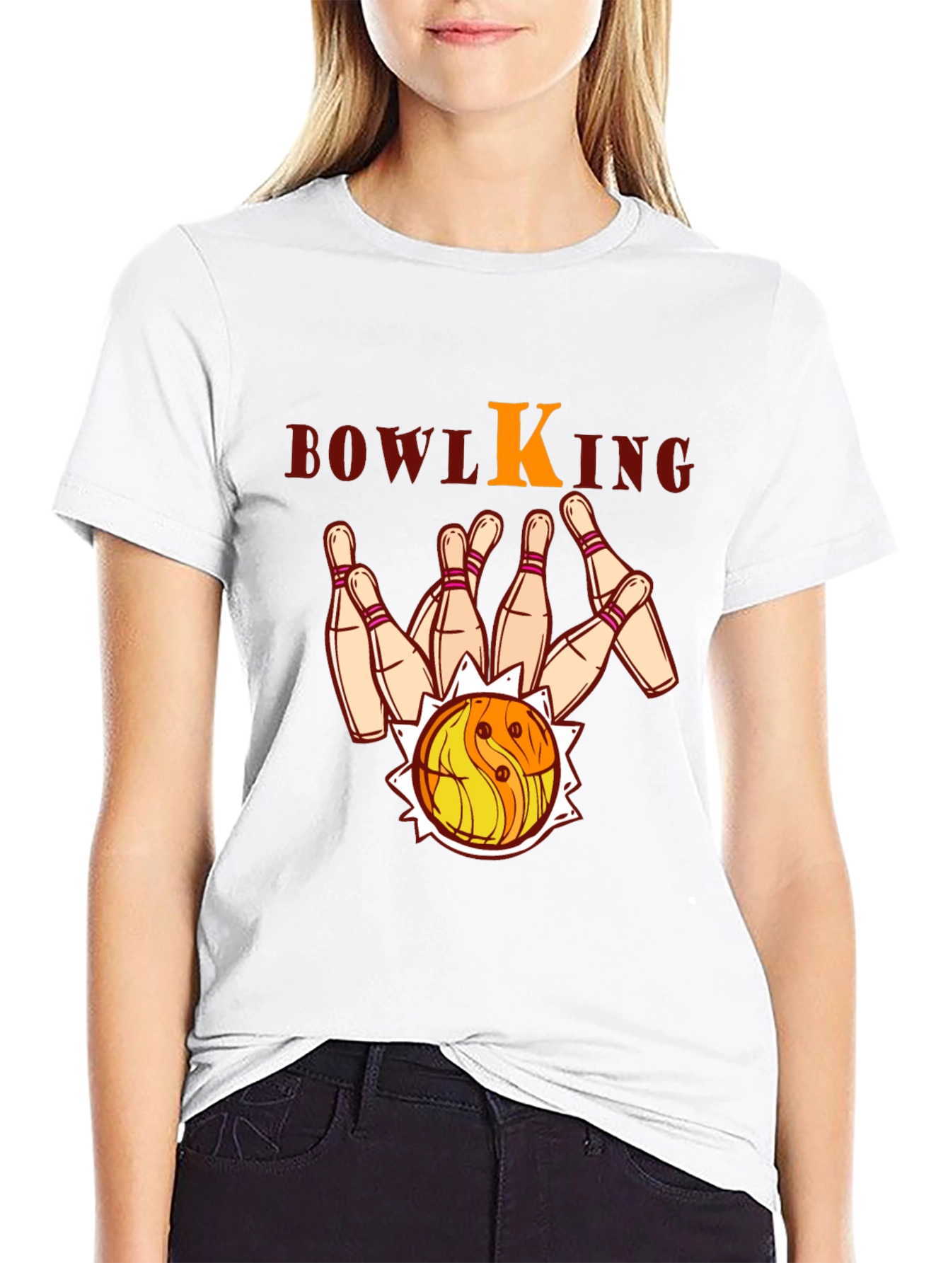 Bowling King Graphic T-Shirt