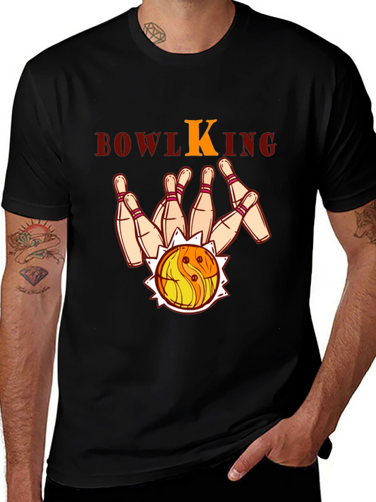 Bowling King Graphic T-Shirt