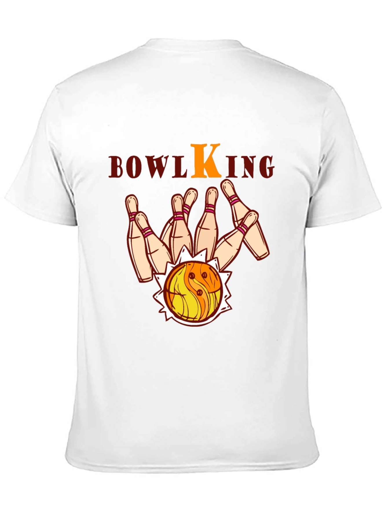 Bowling King Graphic T-Shirt