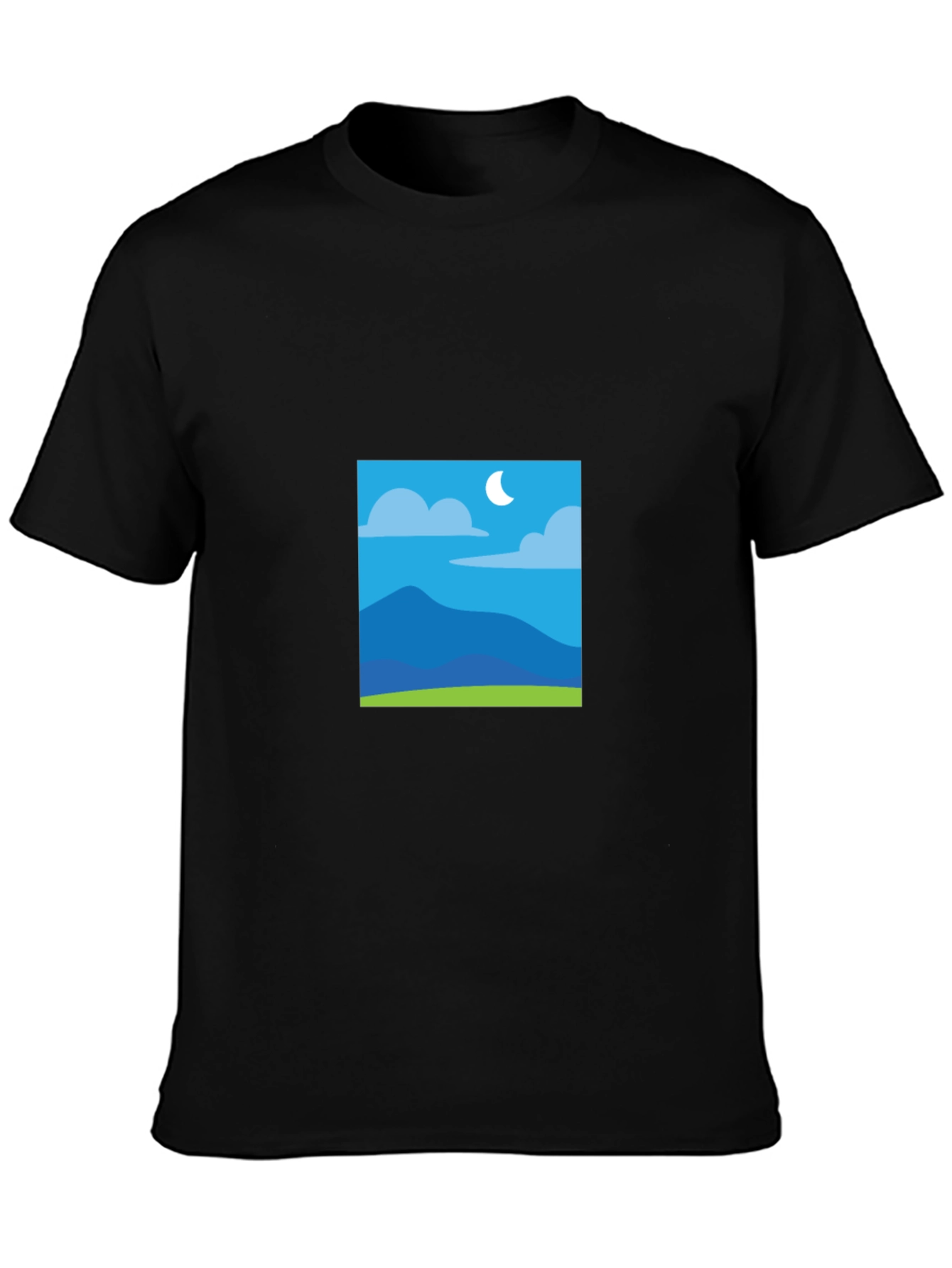 Mountain Moon Black Tee
