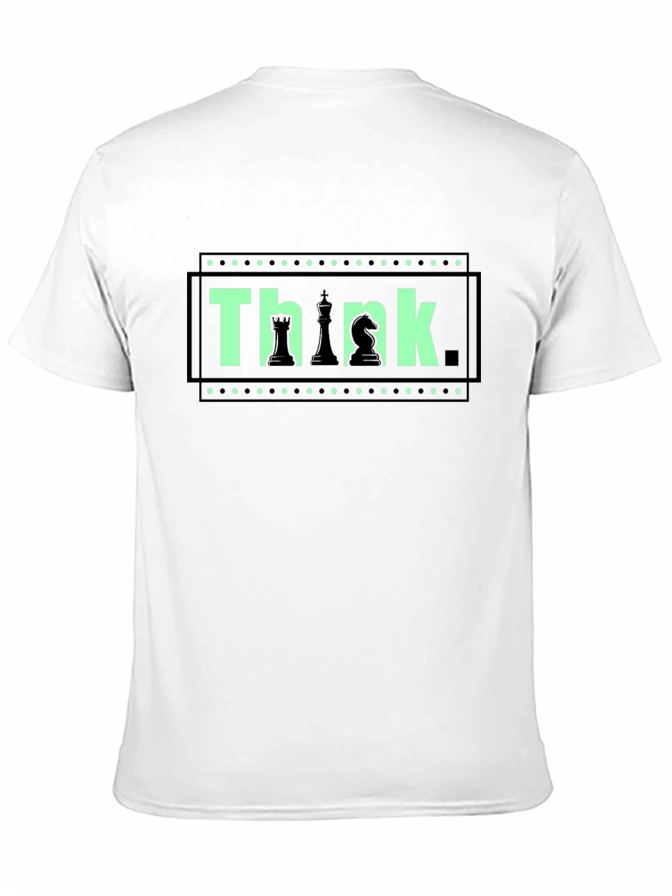 Think Chess Piece T-Shirt - Strategy Tee