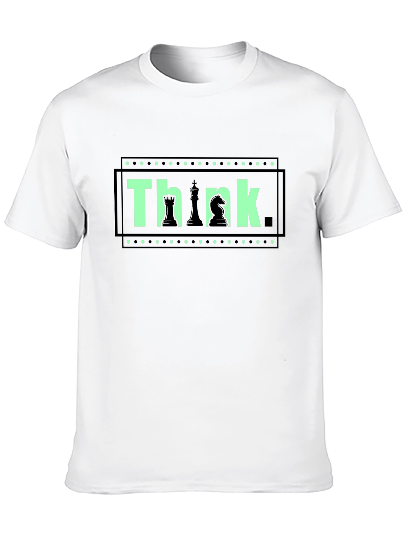 Think Chess Piece T-Shirt - Strategy Tee