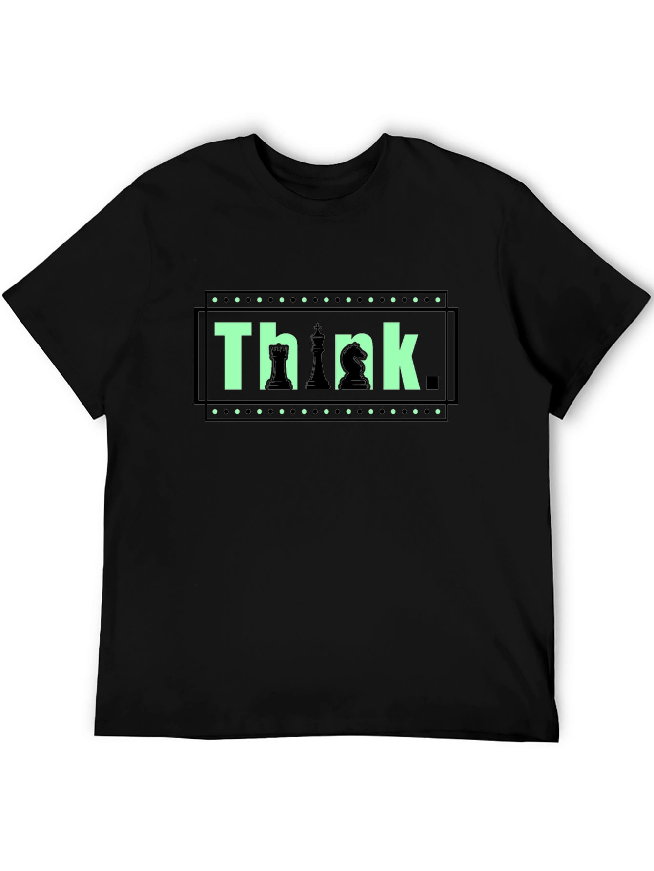 Think Chess Piece T-Shirt - Strategy Tee