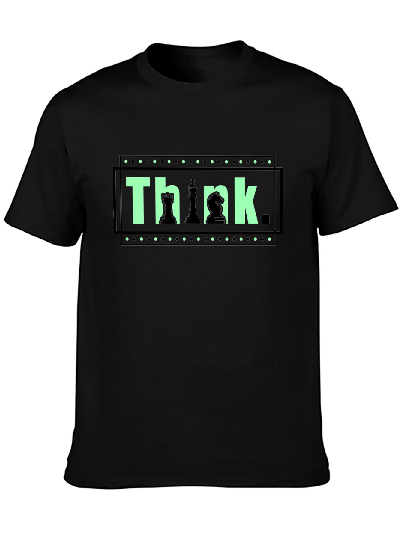 Think Chess Piece T-Shirt - Strategy Tee