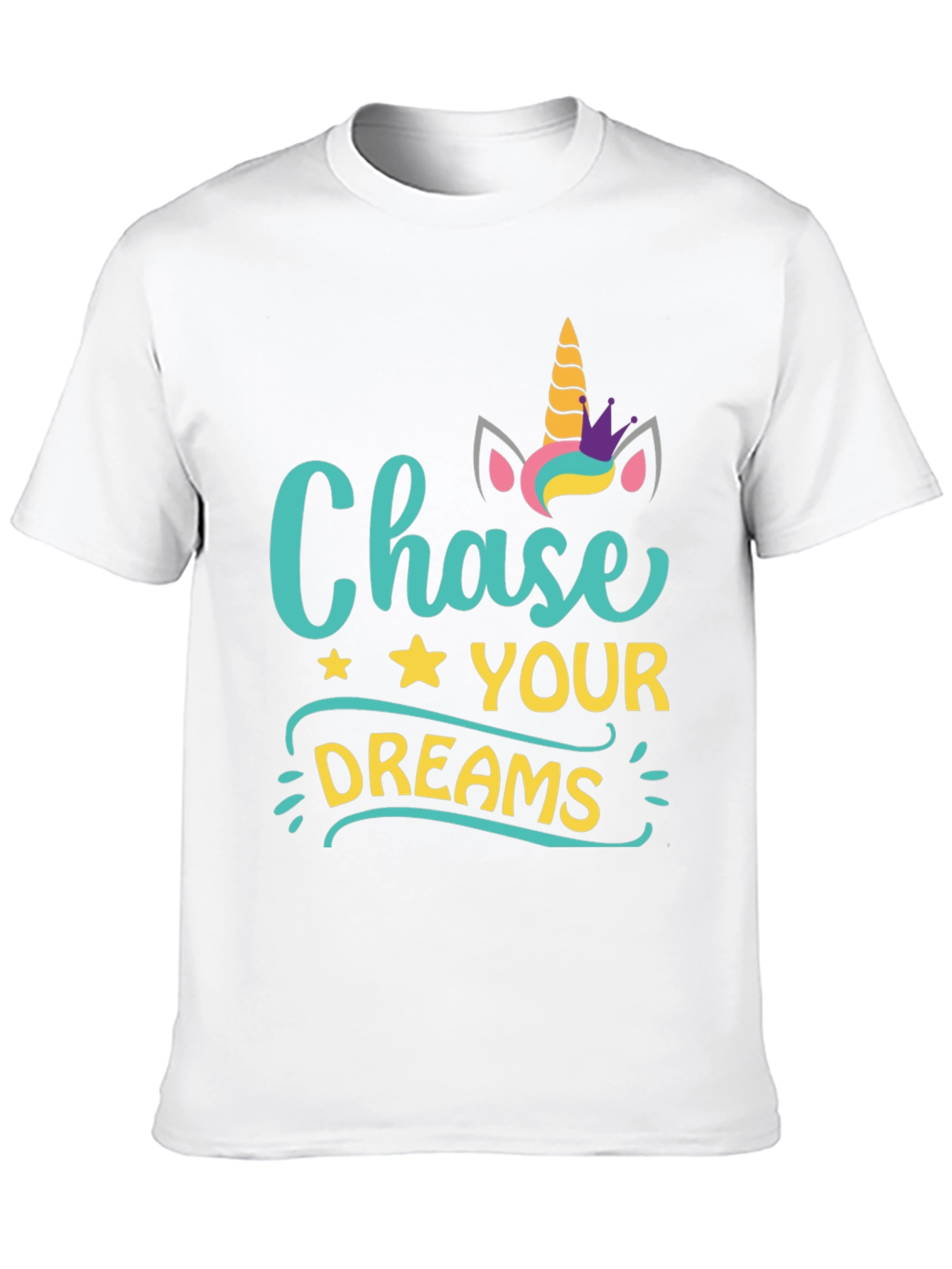 Unicorn Chase Your Dreams Graphic Tee