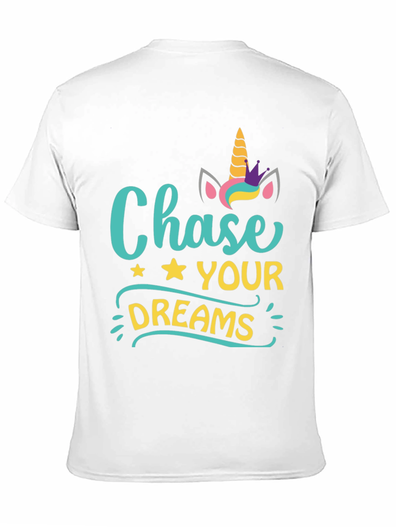 Unicorn Chase Your Dreams Graphic Tee