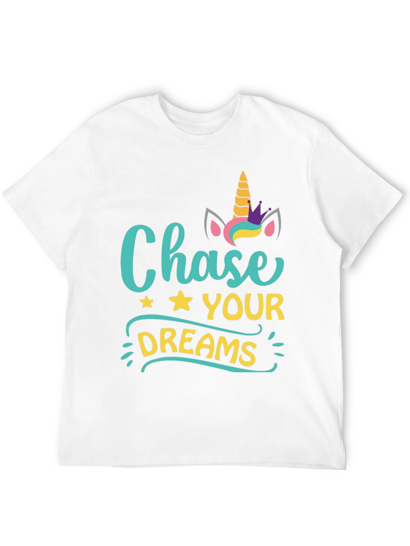 Unicorn Chase Your Dreams Graphic Tee