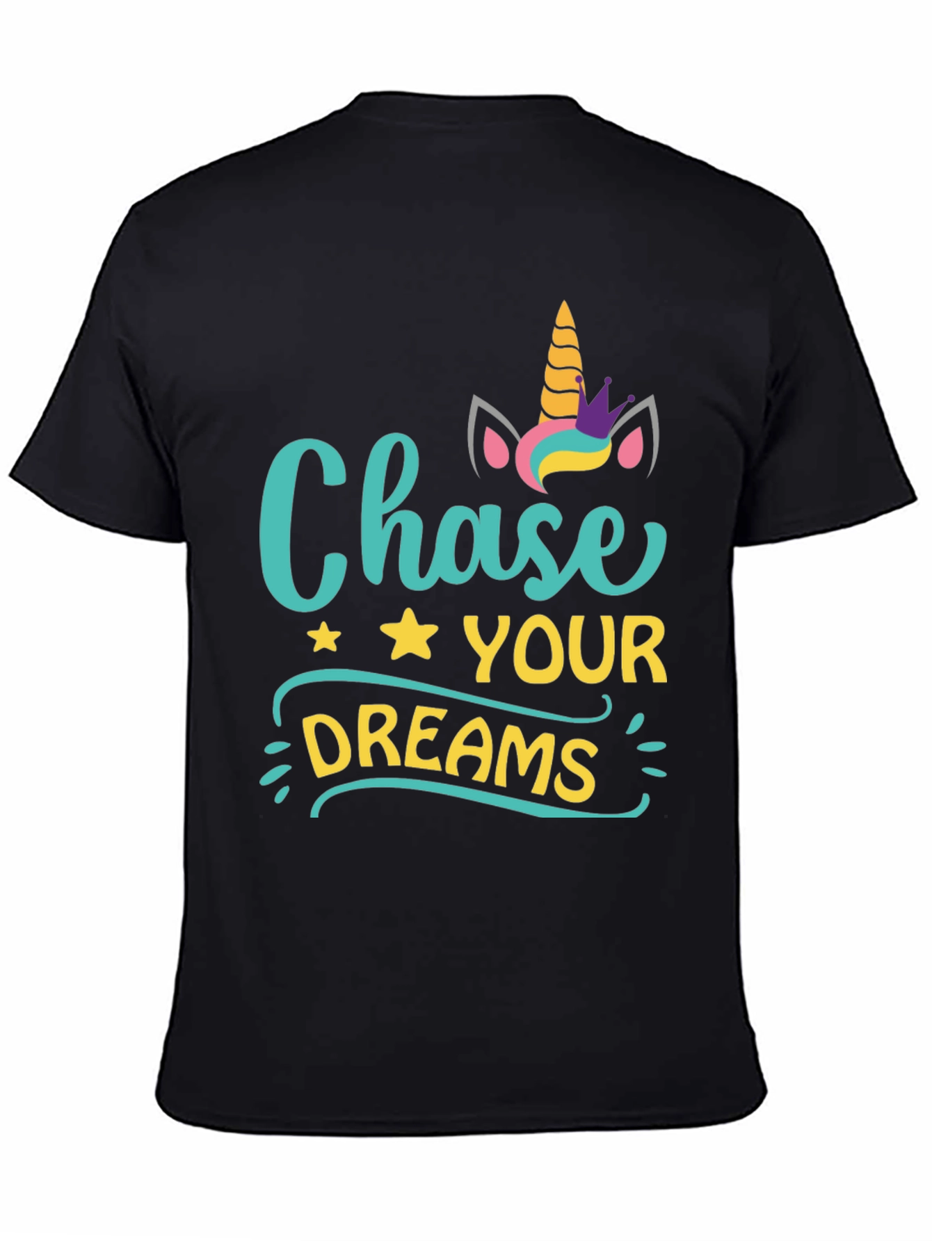 Unicorn Chase Your Dreams Graphic Tee